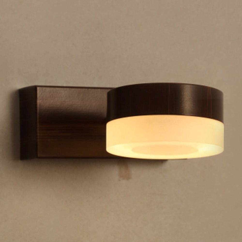 JS-GL-0060-1WD - BROWN METAL & ACRYLIC Led Picture Lights
