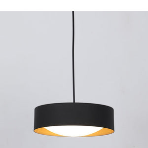 JS-GL-0063-HL - Gold & Black Metal & Acrylic Modern Hanging Light