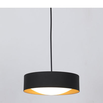 JS-GL-0063-HL - Gold & Black Metal & Acrylic Modern Hanging Light