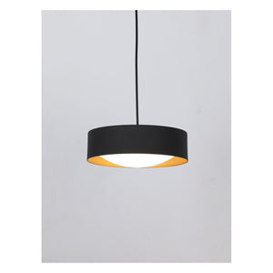 JS-GL-0063-HL - Gold & Black Metal & Acrylic Modern Hanging Light