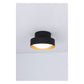 JS-GL-0063C-S - Gold & Black Metal & Acrylic Led Ceiling Light