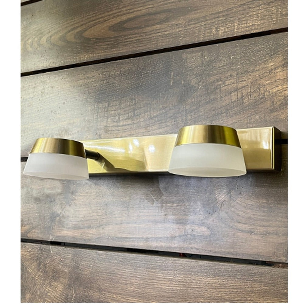 JS-GL-0080-2AB - ANTIQUE BRASS METAL & ACRYLIC Led Picture Lights