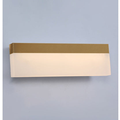 JS-GL-0090-AB - ANTIQUE BRASS METAL & ACRYLIC Led Mirror Lights