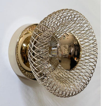JS-GL-018-W - FRENCH GOLD METAL Modern Wall Light