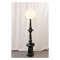 JS-GL-023-F - Black Metal & Resin & Acrylic Modern Floor Lamp
