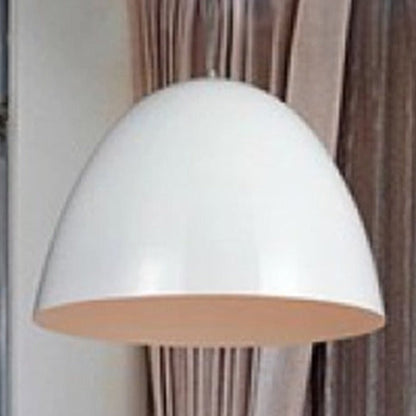 JS-GL-024-1WH - WHITE Metal Hanging Light