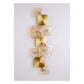 JS-GL-025-6 - ANTIQUE BRASS METAL & GLASS Artistic Wall Light