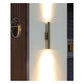 JS-GL-05190-AB - Antique Brass Metal & Acrylic Modern Wall Light