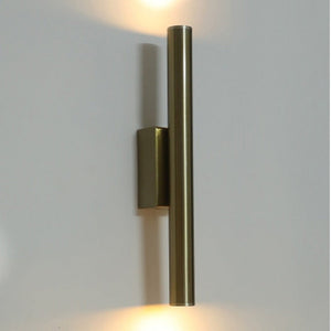 JS-GL-05190-WL - ANTIQUE BRASS METAL Led Wall Light