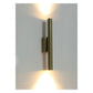 JS-GL-05190-WL - ANTIQUE BRASS METAL Led Wall Light