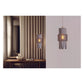 JS-GL-063-1SM - Antique Brass Metal Glass Hanging Light