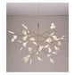 JS-GL-081-45 - MATT COPPER METAL & ACRYLIC Modern Chandelier