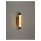 JS-GL-090-1 - Antique Brass Metal & Resin Modern Wall Light