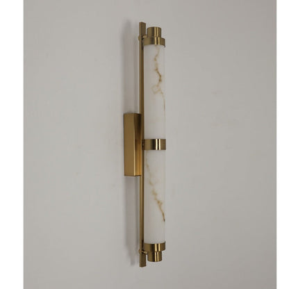 JS-GL-090-2 - Antique Brass Metal & Resin Modern Wall Light