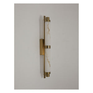 JS-GL-090-2 - Antique Brass Metal & Resin Modern Wall Light