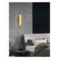 JS-GL-091-W - Antique Brass Metal & Resin Modern Wall Light