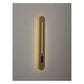 JS-GL-103-600 - French Gold Metal & Onxy Marble Wall Light