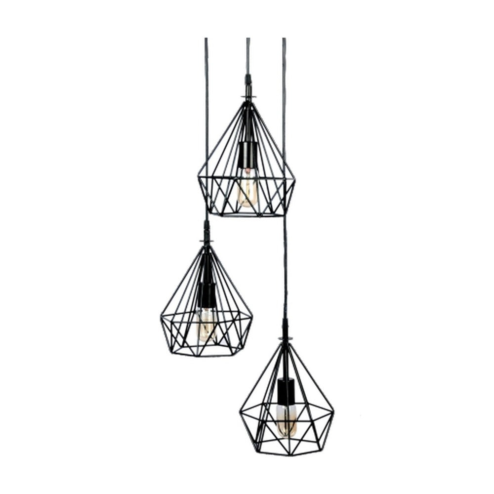 JS-GL-10305-3BK - Cluster Hanging Light