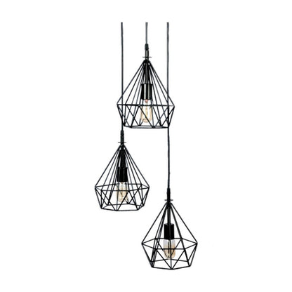 JS-GL-10305-3BK - Cluster Hanging Light