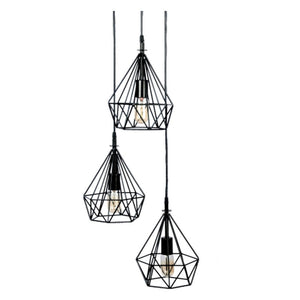 JS-GL-10305-3BK - Cluster Hanging Light