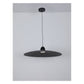 JS-GL-1072-600 GY - Grey Metal & Acoustic Modern Hanging Light