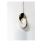 JS-GL-1125-S - GOLD METAL & ACRYLIC Modern Hanging Light
