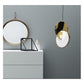 JS-GL-1125-S - GOLD METAL & ACRYLIC Modern Hanging Light