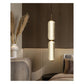 JS-GL-12303-1 - Antique Brass Metal & Glass Led Hanging Light