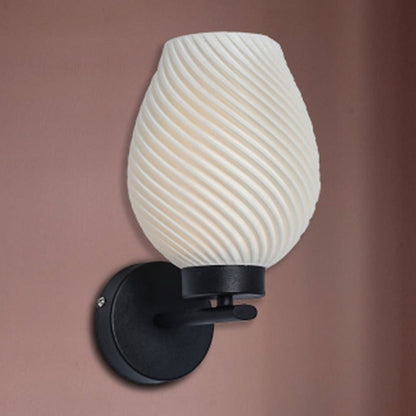 JS-GL-1450-W - BLACK METAL & PLA Modern Hanging Light