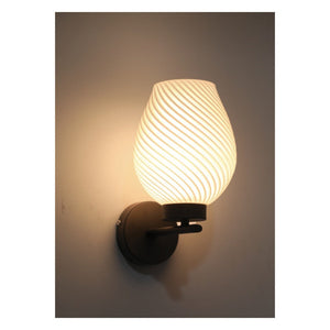 JS-GL-1450-W - BLACK METAL & PLA Modern Hanging Light