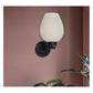 JS-GL-1450-W - BLACK METAL & PLA Modern Hanging Light