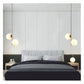 JS-GL-150-2H - ANTIQUE BRASS METAL Glass Hanging Light