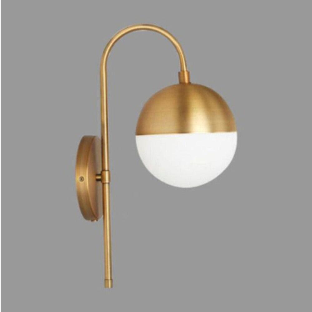 JS-GL-151-150W - ANTIQUE BRASS Metal Wall Light