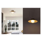 JS-GL-1522-C - Antique Brass & White Metal Led Ceiling Light