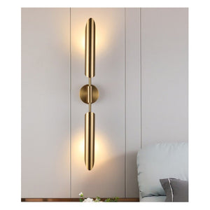 JS-GL-1611-2 - ANTIQUE BRASS METAL Led Wall Light