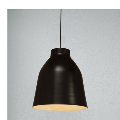 JS-GL-1833- 1 - BLACK & WHITE Metal Hanging Light