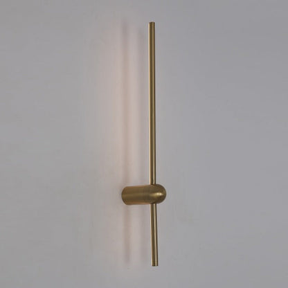 JS-GL-2009 - Antique Brass Metal & Silicone Modern Wall Light