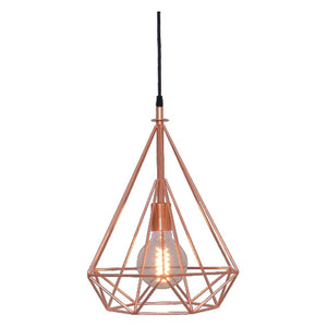 JS-GL-2017-1COP - COPPER Metal Hanging Light