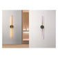 JS-GL-20252-900 GR - Antique Brass Green Marble & Metal & Acrylic Modern Wall Light