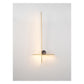JS-GL-20273 - Matt Brushed Brass & Black Metal & Acrylic Modern Wall Light