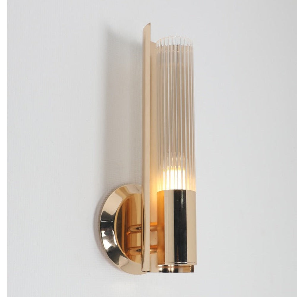 JS-GL-20289 - French Gold Metal & Acrylic Modern Wall Light