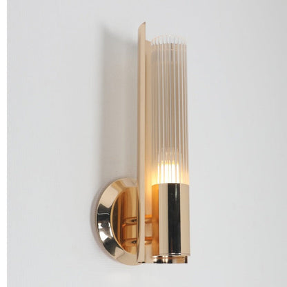 JS-GL-20289 - French Gold Metal & Acrylic Modern Wall Light