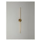 JS-GL-2031-M - Antique Brass Metal & Acrylic Modern Wall Light