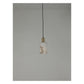 JS-GL-2037-1 - Antique Brass Metal & Onyx Marble Hanging Light