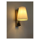 JS-GL-20485-CP - ANTIQUE COPPER & WHITE METAL & GLASS Bedside Led Reading Wall Light