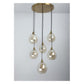 JS-GL-220429-6AMB - Cluster Hanging Light