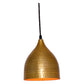 JS-GL-2209-AB - ANTIQUE BRASS & GOLD Metal Hanging Light