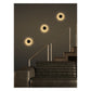 JS-GL-225-W - Antique Brass Metal & Crystal Glass & Acrylic Modern Wall Light