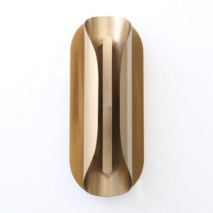 JS-GL-2305-2 - Antique Brass Metal Modern Wall Light