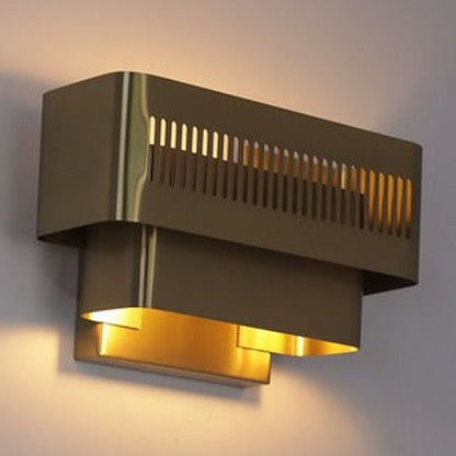 JS-GL-2306-W - Antique Brass Metal Modern Wall Light
